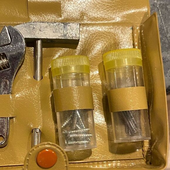 Vintage 1950s Mini Tool Kit Just In Case Made in Hong Kong No.5176J - Picture 6 of 6